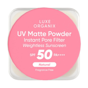 Makeup: Luxe Organix 24H Zero Sebum Instant Pore Blurring Weightless Matte Powder Spf 50 Pa++++