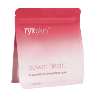 Ryxskin Sincerity: Ryx Skin Power Bright Bleaching Whipped Beauty Bar Soap (5 x 70g)