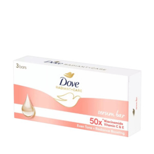 Dove Serum Bar Niacinamide + Vitamin C Soap (3x90g)