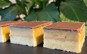 New: Caramel slice