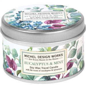 Homeware Decor: Eucalyptus and Spearmint Travel Candle