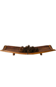 Homeware Decor: The Long Gully Wine Barrel Platter — Reclaimed Oak Serving Board