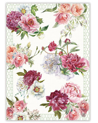 Kitchen Laundry: Michel Design Works Blush Peony Tea Towel