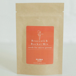 Kitchen Laundry: Broccoli and Rocket Mix Seed Packet