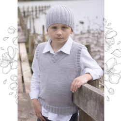 Bath: Micah Vest and Beanie Pattern