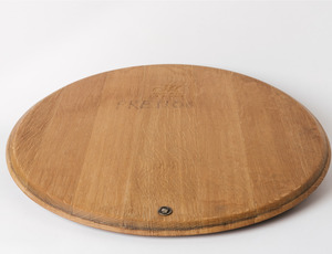Homeware Decor: Wine Barrel Platter - Head