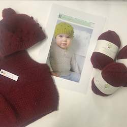 Wool: Phoenix Vest & Hat Knitting Pattern