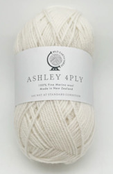 Wool: Ashley 4ply Merino - Cloud