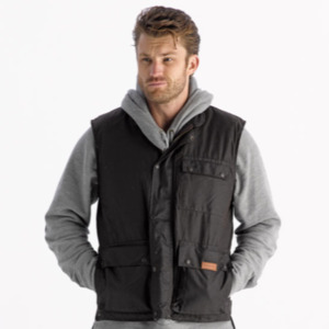 Oilskins: The Glacier Oilskin Wool-Lined Vest