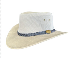 Countryoutfitters: Maverick Cooler Leather Hat - Bone