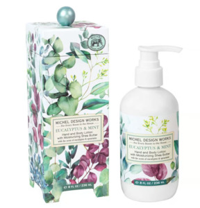 Bath Body: Michel Design Works Eucalyptus & Mint Hand & Body Lotion