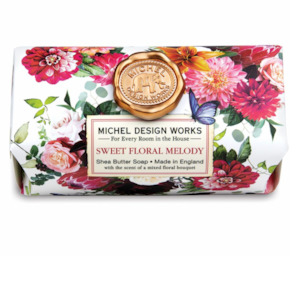 Michel Design Works - Sweet Floral Melody Large Soap Bar