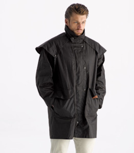 By Caroline: The Cardrona - 3 Quarter Oilskin Standard Coat
