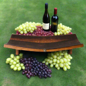Bannockburn Wide Wine Barrel Platter - 550mm x 240mm