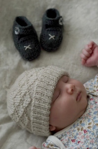 Princess Maud Hat and Booties Pattern