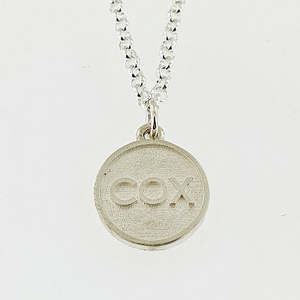 Rowing Jewellery: Rowing Sterling Silver Cox Disc Bracelet