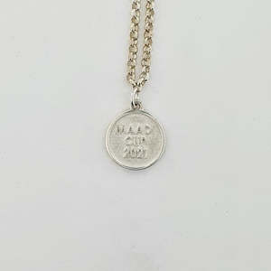 Rowing Jewellery: Rowing Sterling Silver Maadi Cup 2023 Disc Bracelet