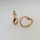 9ct Yellow Gold Hoop Earrings