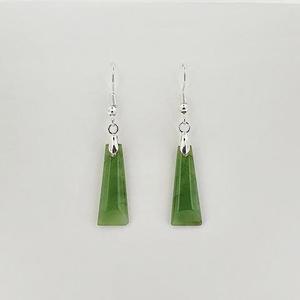 Greenstone Drop Earrings