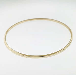 Bangles Bracelets: 9ct Yellow Gold Bangle