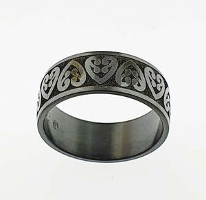Gents Rings: Zirconium Ring