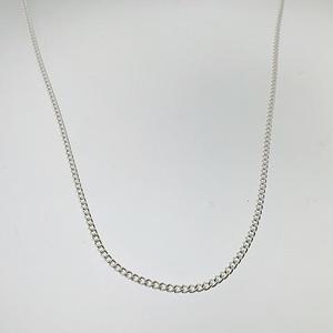 Sterling Silver Curb Chain 50cm