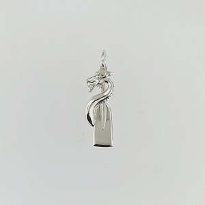 Paddling Jewellery: Paddling Sterling Silver Small Dragon Pendant