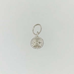 Football Jewellery: Sterling Silver Football Pendant / Charm