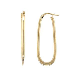 9ct Yellow Gold Hoop Earrings