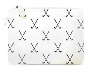 Classic: Crossed Clubs Valuables Purse