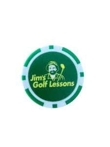Poker Chips: Jim's Golf Lessons