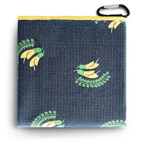 Kowhai Microfibre Waffle Towel