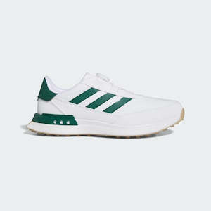 Adidas S2G Spikeless Boa White/Green Golf Shoes