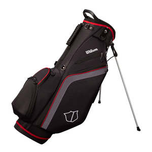 Bags: Wilson Lite Stand Bag Black/Red