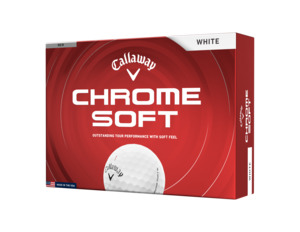 Balls: Callaway Chrome Soft Golf Balls Dozen