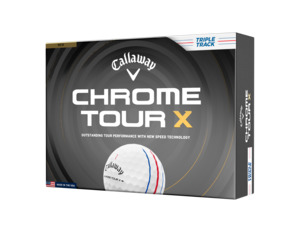 Callaway Chrome Tour X Triple Track Golf Balls Dozen