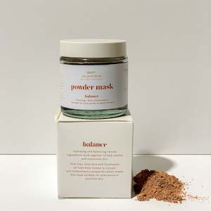Mask: Balance powder clay mask