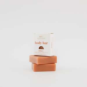 Body Bars: Pink Clay Balance Soap Bar - Geranium, Orange and Patchouli