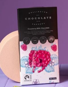 For Her: Raspberry Milk Chocolate Bar [75g]