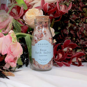 Build Your Own: Rose Bath Salts Bottle