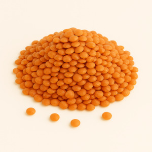 Red whole lentils
