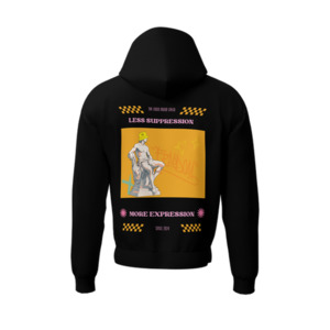 Products: The Express yourself Hoodie The Good Mood Crew