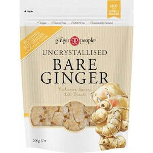 Snack: Ginger People | Gin Gins - Uncrystalized Bare Ginger Candy / 200g