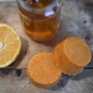 Reusable Eco Friendly: Dirty Hippie | Shampoo Bar - Kombucha Orange