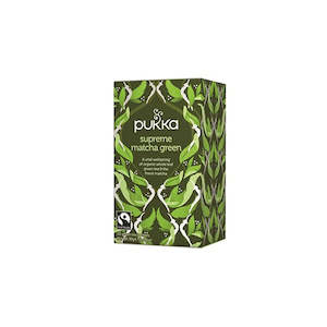 Beverages: Pukka - Supreme Matcha Tea / 20 Bag