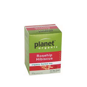 Beverages: Planet Organic - Rosehip Hibiscus Herbal Tea / 25 Bags*
