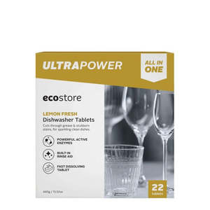 Reusable Eco Friendly: Eco Store - Ultra Power Dishwasher Tablets / 22 pack