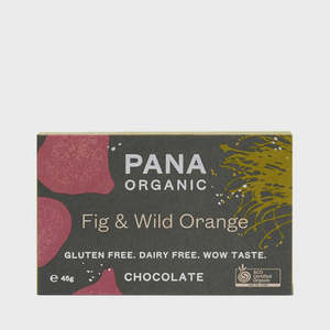 Pana Chocolate - Fig & Wild Orange Bar / 45g