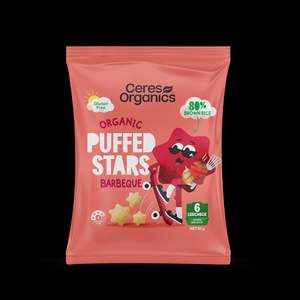 Snack Treats: Ceres | Organic Puffed Stars - Barbeque / 80g