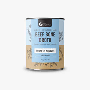 Condiments: Nutra Organics | Beef Bone Broth - Hearty Original / 125g